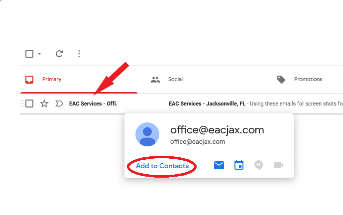 Gmail Screenshot