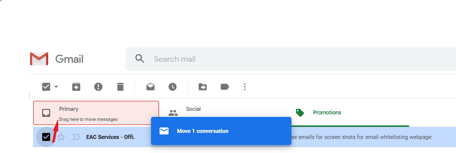 Gmail Screenshot